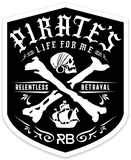 Pirate's Life Decal