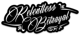 Relentless Betrayal Decal