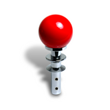 JSD Automatic Shifter Handle for 2015-2025 Mustang; Red (NOT COMPATIBLE FOR GT350 & GT500)