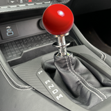 JSD Automatic Shifter Handle for 2015-2025 Mustang; Red (NOT COMPATIBLE FOR GT350 & GT500)