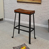 Sadie 30 Saddle Seat Stool