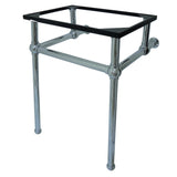 Kingston Brass VBH282033C Templeton 24Inch x 203/8Inch x 333/16Inch Brass Console Sink Legs, Polished Chrome