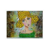 Caroline'S Treasures Vha3008Plmt Bee Grateful Girl With Beehive Fabric Placemat, Multicolor