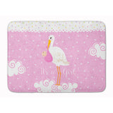 Caroline'S Treasures Baby Girl Floor Mat, 19 X 27, Multicolor