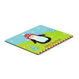 Caroline'S Treasures Merry Christmas Happy Penguin Mouse Pad, Hot Pad Or Trivet, Multicolor (Vha3015Mp)