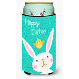 Caroline'S Treasures Happy Easter Rabbit Tall Boy Insulator Hugger Cold-Beverage-Koozies, Tbc, Multicolor