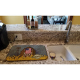 Caroline'S Treasures Patriotic Barn Land Of America Dish-Drying-Mats, 14 X 21, Multicolor