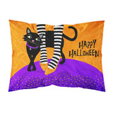 Caroline'S Treasures Halloween Witches Feet Fabric Standard Pillowcase, Multicolor