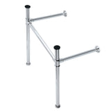 Kingston Brass VPB33081 Imperial Stainless Steel Console Sink Leg, Polished Chrome