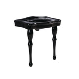 Kingston Brass VPB5328K Imperial 32Inch Basin Console Sink with 8Inch Faucet Holes, Black