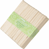 Berkeley - Rounded Wood Wax Applicators 100pc - Large