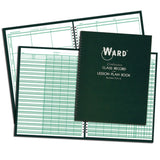 WARD Combination Record & Lesson Plan Book, 9-10 Week and 6 Periods/Day