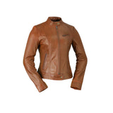 Sara Women's Classic Leather Jacket