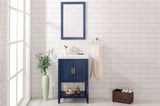 24 KD BLUE SINK VANITY