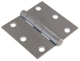 Hillman Group 851741 Carded Zinc General Purpose Hinges 2.5 in.