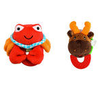 Wristy Buddy Pack of 2 Baby Teethers – Crab & Moose