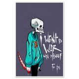 War with Myself Print