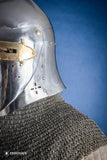 Sugar Loaf Helmet with Visor 1,6mm with Brass