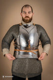 Italian Cuirass 14th Cent. 1,6mm Polished