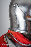 Swiss Sallet Helmet 1,6mm Polished