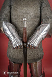 German Gauntlets 15th Cent. 1,2mm Polished