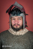 Full Visor Bascinet Helmet 2mm Polished