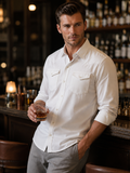 Buki's Cinqo Western Tech Shirt - White
