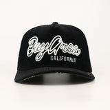 OG BA: From the Bay to the World Snapback (Black Corduroy)