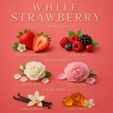 White Strawberry Original Candle