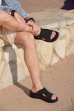 CALTO - X1657 - 2 Inches Taller (Black/Knitted Black)