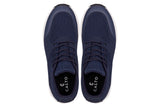 CALTO - X2693 - 2.8 Inches Taller (Navy/White Sole) - Lightweight Sporty Sneakers