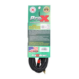 Prox Xc-Cmr15 15 Ft High Performance 3.5Mm 1/8 Mini Trs To Dual Rca-M Unbalanced Y-Cable