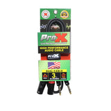 Prox Xc-Dsxm03 3 Ft. Balanced Dual 1/4 Trs-M To Dual Xlr3-M High Performance Audio Cable