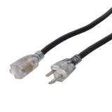 Prox Xc-P141-10 10 Ft. 110Vac Nema 15 Male To 3 Outlet Female Power-Extension Cord 14 Awg