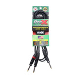 Prox Xc-Sys05 5 Ft. 1/4 Trs-M To Dual 1/4 Trs-M High Performance Audio Cable