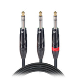 Prox Xc-Sys10 10 Ft. 1/4 Trs-M To Dual 1/4 Trs-M High Performance Audio Cable