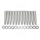Xt-Spn12 12 Pack Tapered Shear Pin With Threaded Tip And Nut For Conical Coupler