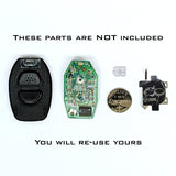 YMDT - Toyota 2 Button Trapezoid - RS3000