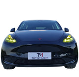 Head Light Tints for Tesla Model 3 2016-2023 & Model Y 2021-2024 by Tint My Light