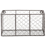 Dii Wall Mount Chicken Wire Basket(Set Of 2) Small