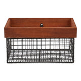 Dii Asst Bronze Finish Farmhouse Basket (Set Of 3)