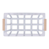 Dii Asst White Urban Modern Metal Basket Set/3