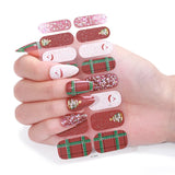 Christmas Happy Gel Nails