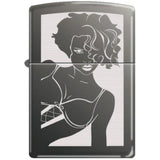 150Mp299957 - Zippo Procut Girl On Black Ice