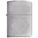 205Ae184423 - Zippo Procut Windy In A Diamond W/Zippo Windproof Lighter