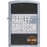 207Ci012640 - Zippo Procut Leather Harley Davidson Street Chrome