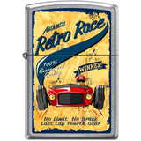207Ci401253 - Zippo Procut Street Chrome Authentic Retro Race