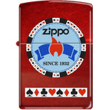21063Ci012326 - Zippo Procut Gentlemans Bet Red