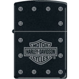 218Ci012005 - Zippo Procut Hd Studs Black Matt