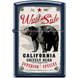 239Ci403624 - Zippo Procut West Side Navy Matte